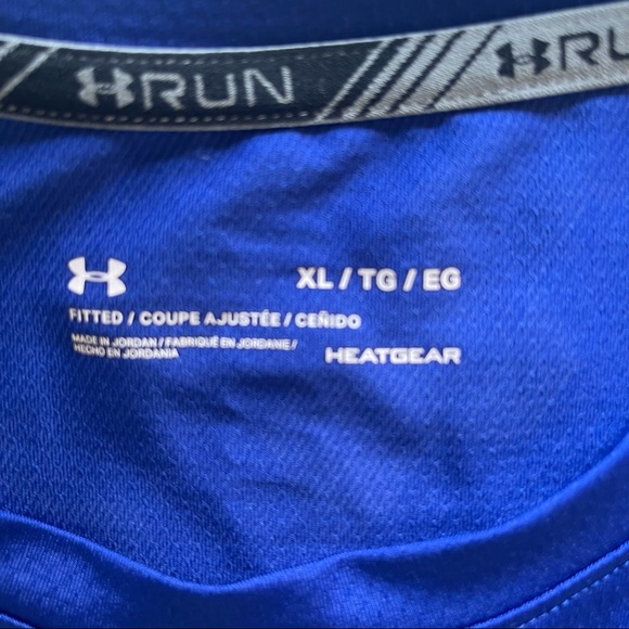 Under Armour Blue Tone Tee Size XL - Picture 4 of 11